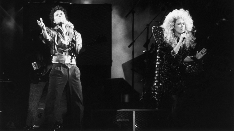 Michael Jackson et Sheryl Crow sur scène