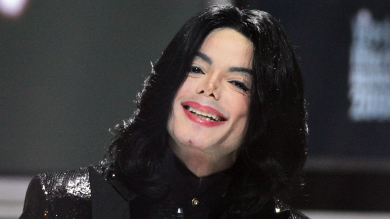 Michael Jackson souriant