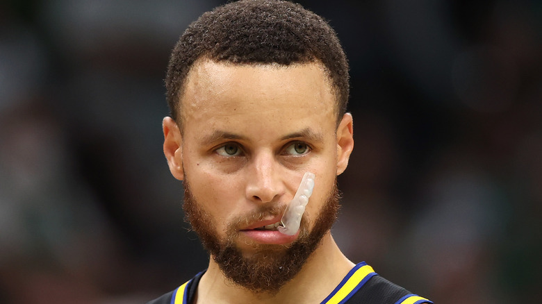 Stephen Curry lors d'un événement 