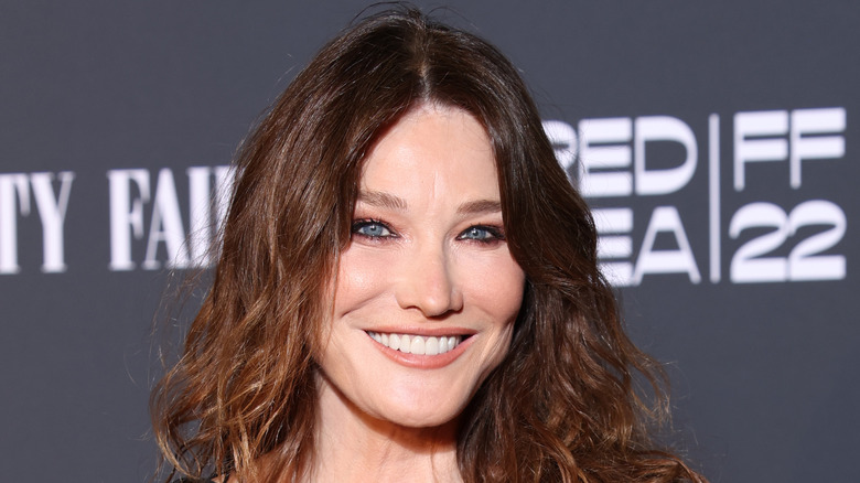 Carla Bruni lors d'un événement