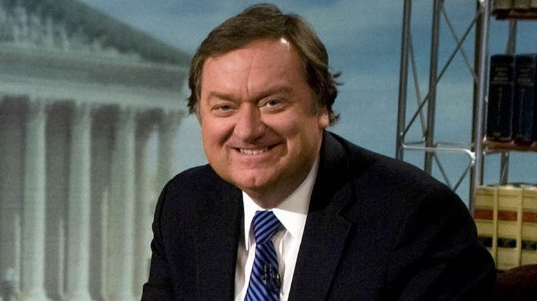 Tim Russert souriant