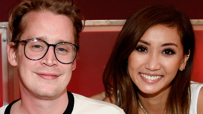 Macaulay Culkin, Brenda Song souriant