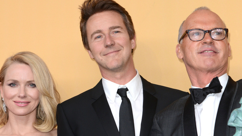 Naomi Watts, Edward Norton et Michael Keaton sur le tapis rouge