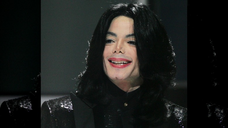 Michael Jackson souriant