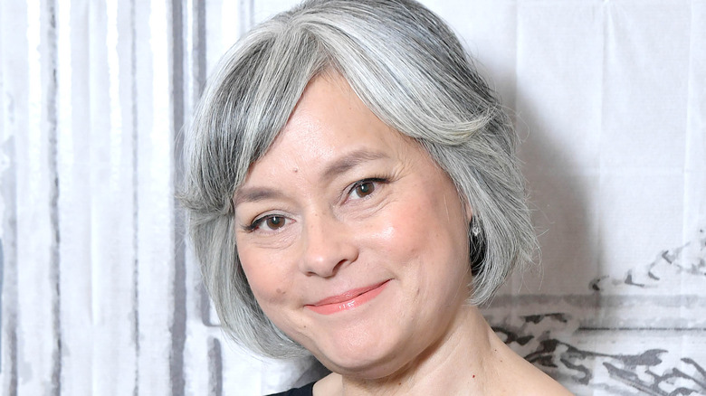 Meg Tilly visite la construction