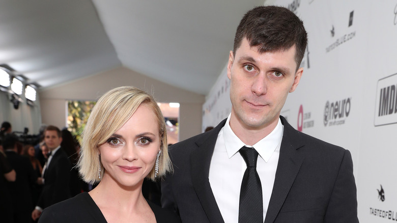 Christina Ricci et James Heerdegen posent