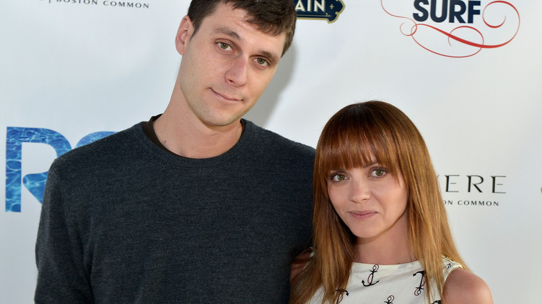 Christina Ricci et James Heerdegen posent