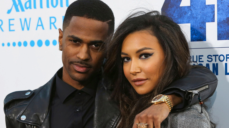 Big Sean et Naya Rivera posant ensemble