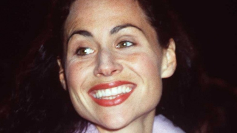 Minnie Driver, souriante