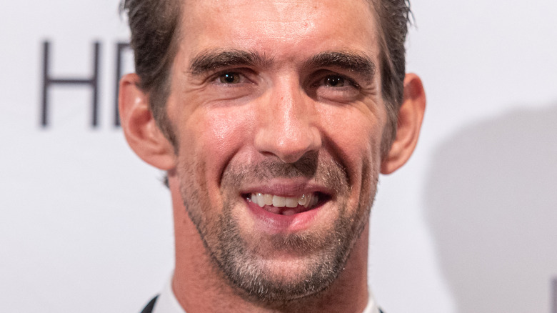 Michael Phelps souriant 