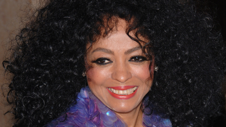 Diana Ross en eye-liner noir