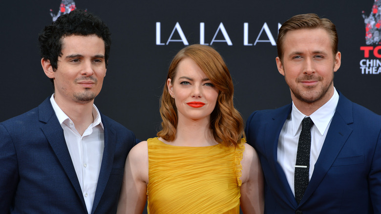 Damien Chazelle, Emma Stone et Ryan Gosling