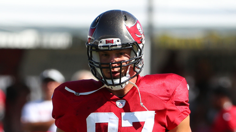 Rob Gronkowski en uniforme 