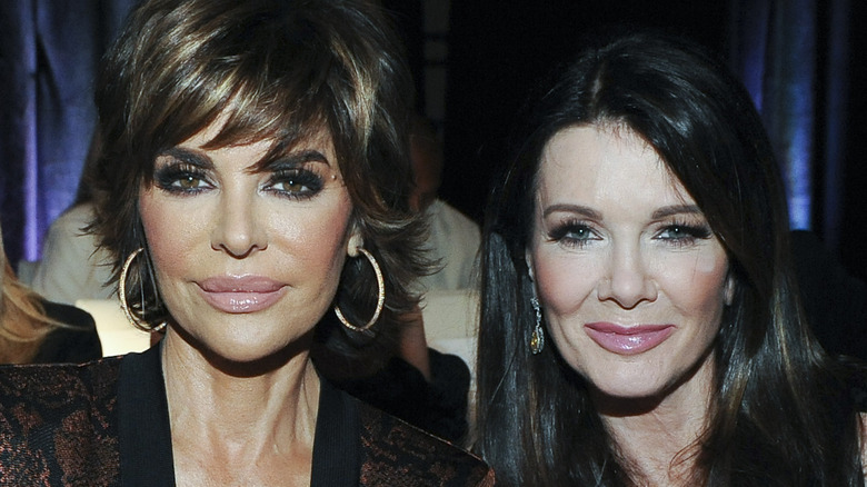 Lisa Rinna et Lisa Vanderpump posant ensemble