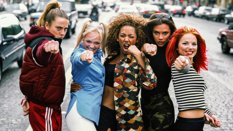 Les Spice Girls posent 