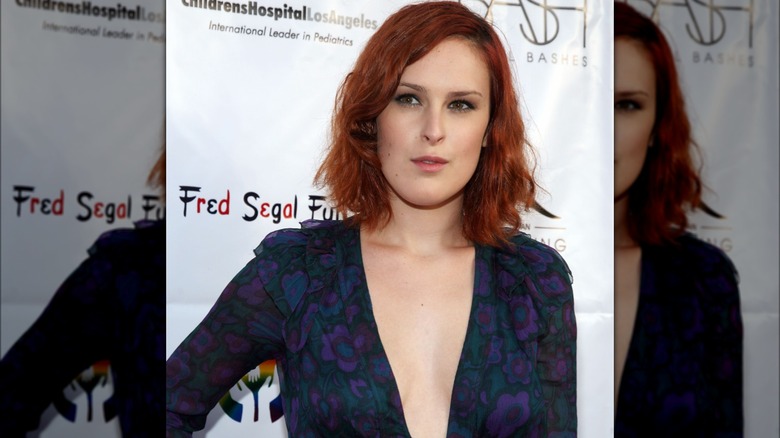 Rumer Willis aux cheveux roux