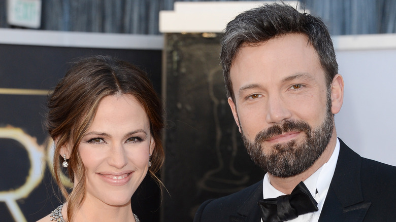 Ben Affleck et Jennifer Garner souriant