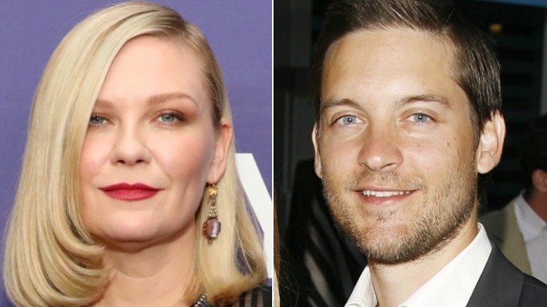 Tobey Maguire et Kristen Dunst lors de différents événements