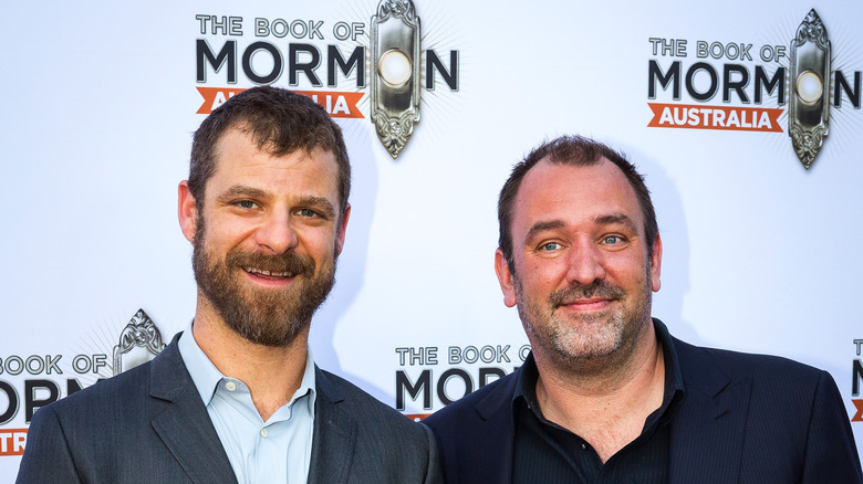 Matt Stone et Trey Parker sourient