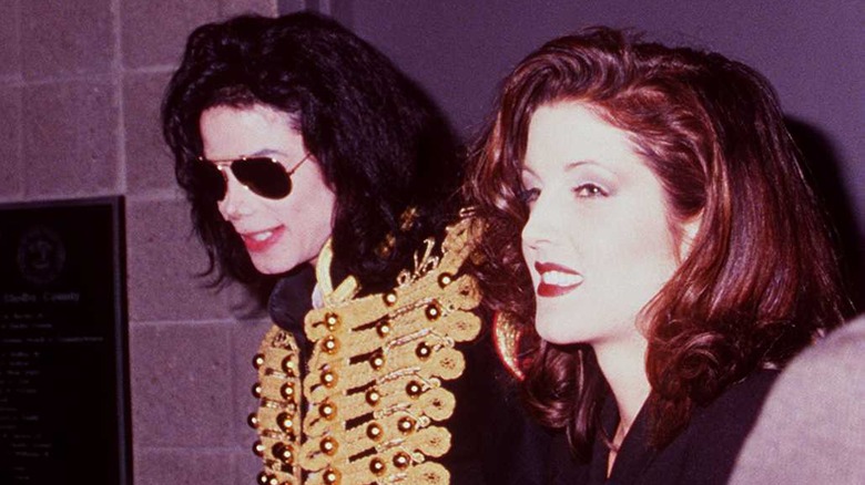 Michael Jackson et Lisa Marie Presley