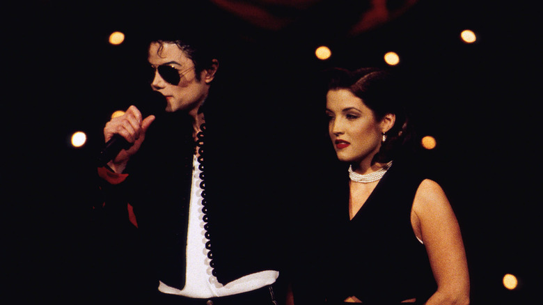 Michael Jackson et Lisa Marie Presley