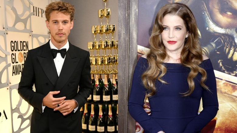 Austin Butler et Lisa Marie Presley