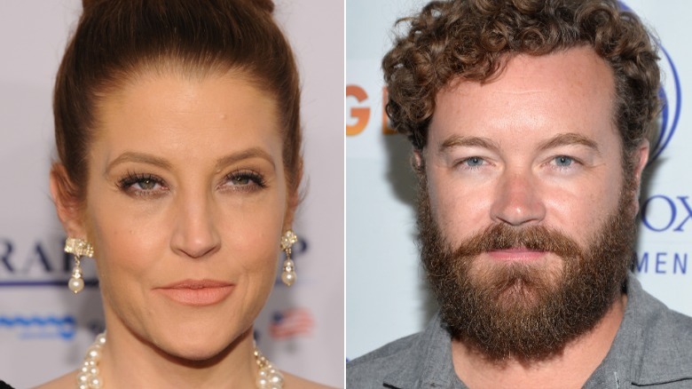 Lisa Marie Presley et Danny Masterson posent