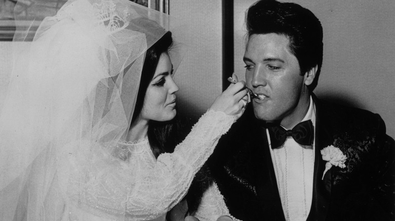 Mariage de Priscilla et Elvis Presley