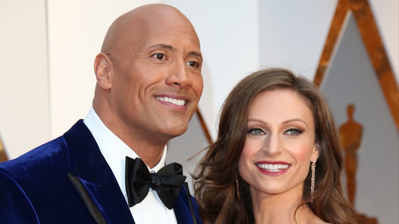 Dwayne Johnson et Lauren Hashian