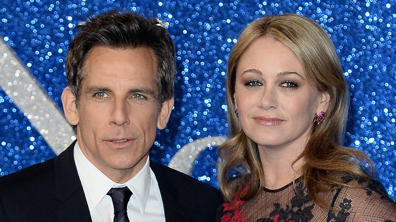 Ben Stiller posant avec Christine Taylor