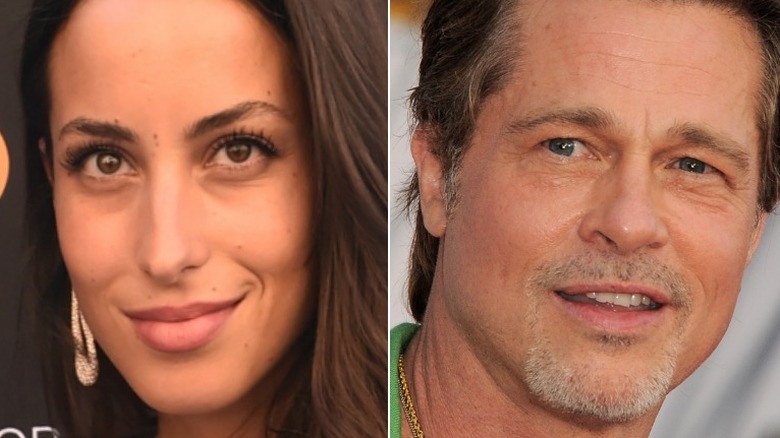  Ines de Ramon souriant Brad Pitt côté oeil