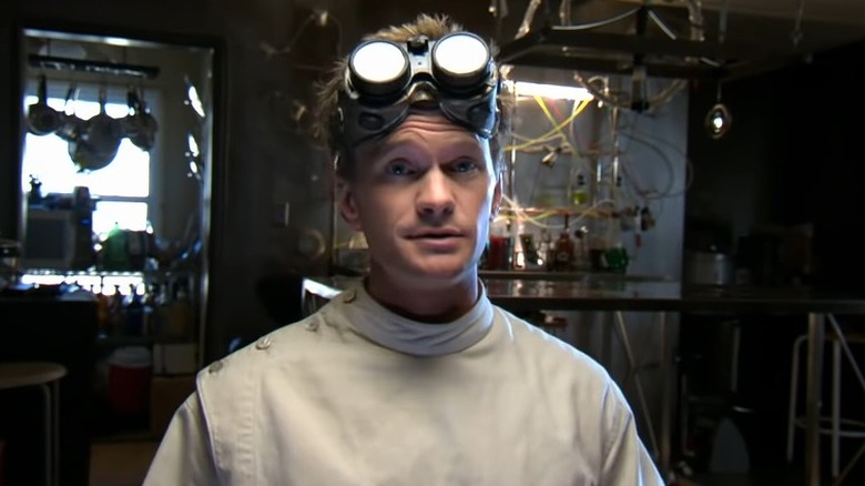 Neil Patrick Harris en costume de Dr Horrible