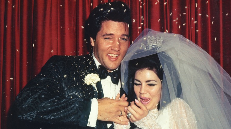 Mariage Elvis Presley et Priscilla Presley 