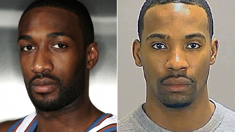 Gilbert Arenas et Javaris Crittenton divisent l'image