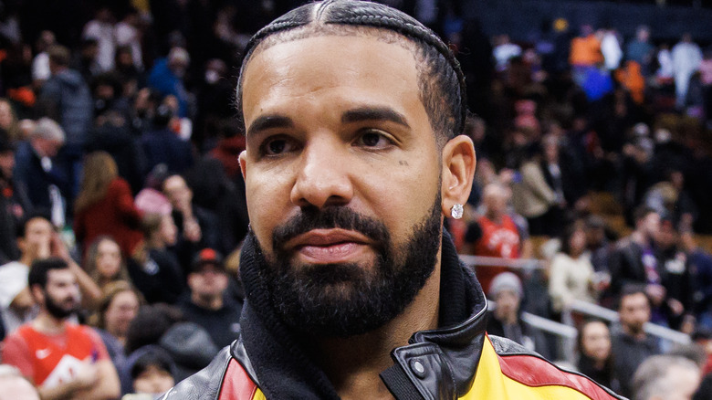 Drake à un match des Raptors de Toronto