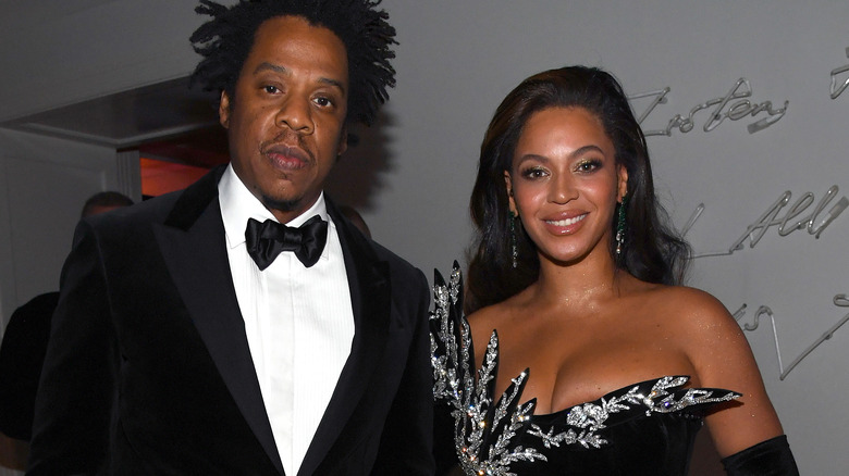 Beyoncé et Jay-Z en tenue de soirée 