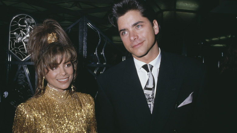 Paula Abdul, John Stamos souriant