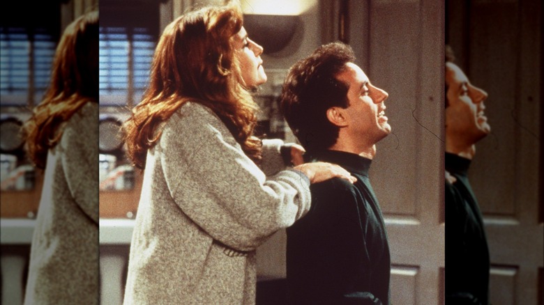 Jennifer Aniston et Jerry Seinfeld dans "Seinfeld"