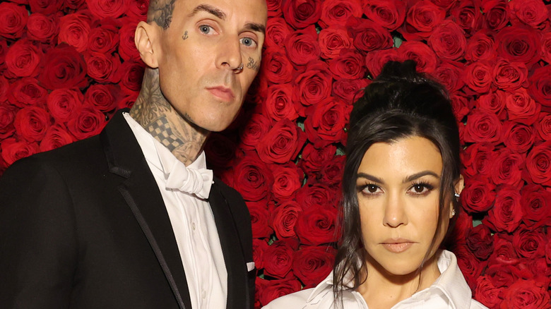 Travis Barker et Kourtney Kardashian au Met Gala