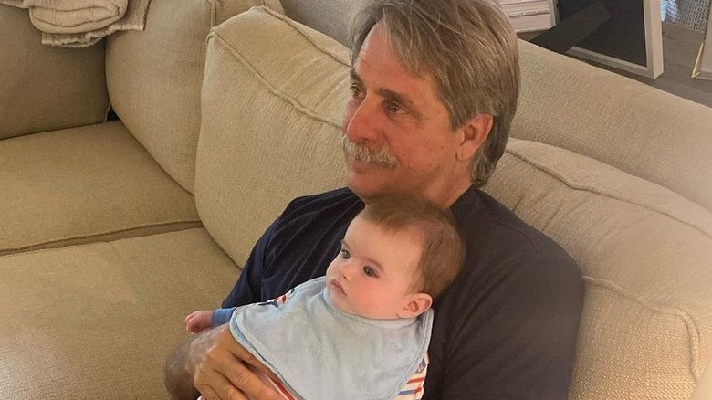 Jeff Foxworthy avec son petit-fils