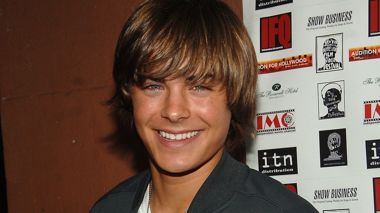 Zac Efron, souriant, photo de 2006 