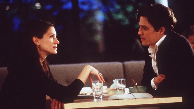 Hugh Grant et Julia Roberts à Notting Hill