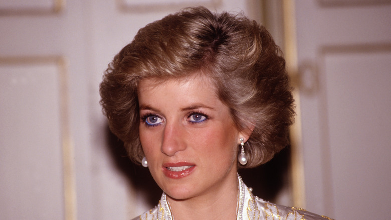 Boucles d'oreilles en perles princesse Diana