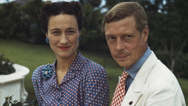 Edward VIII et Wallis Simpson souriant 