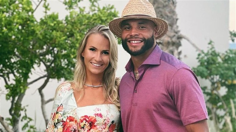 Dak Prescott avec Natalie Buffet