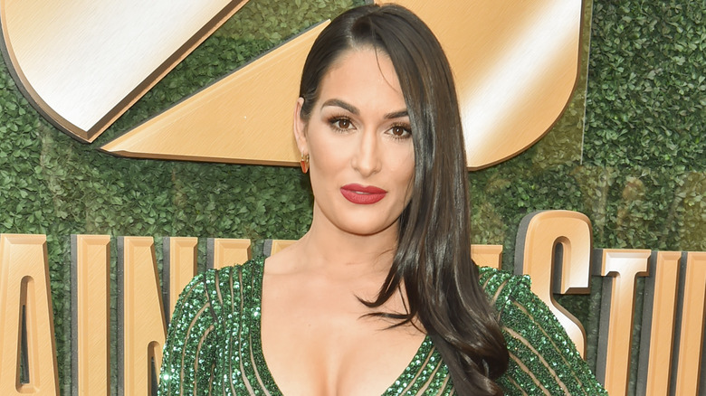 Nikki Bella posant