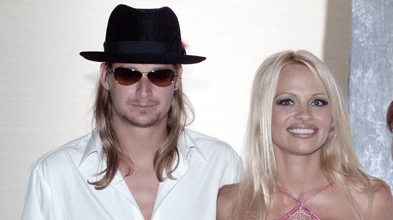 Kid Rock et Pamela Anderson posent