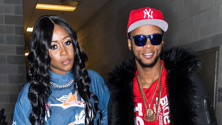 Le rappeur Papoose et Remy Ma posent