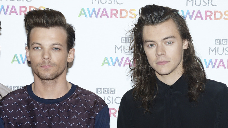 Louis Tomlinson et Harry Styles BBC Music Awards