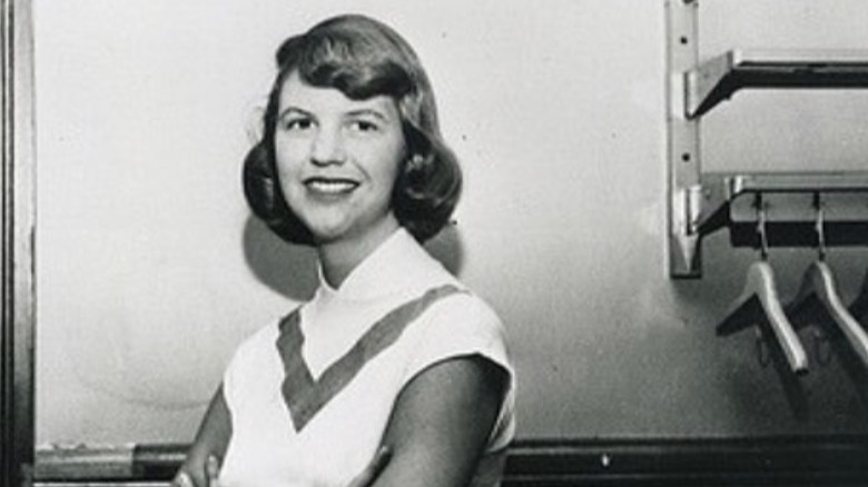 Sylvia Plath avec une frange